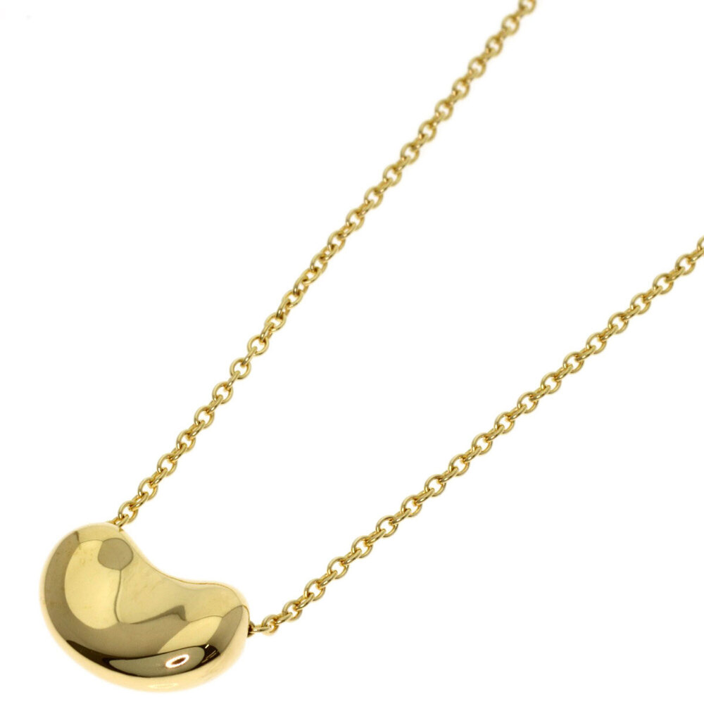 Tiffany Bean Necklace, 18K Yellow Gold, Women's, TIFFANY&Co.